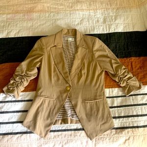 Tan blazer